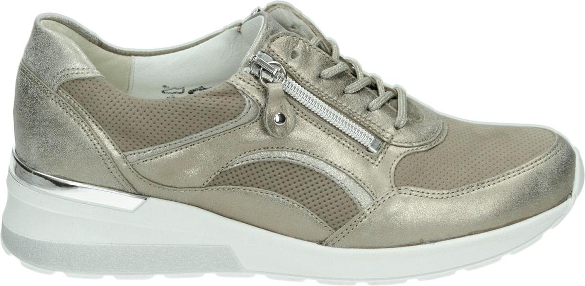 Waldlaufer Vrouwen Sneakers Kleur: Taupe Maat: 39