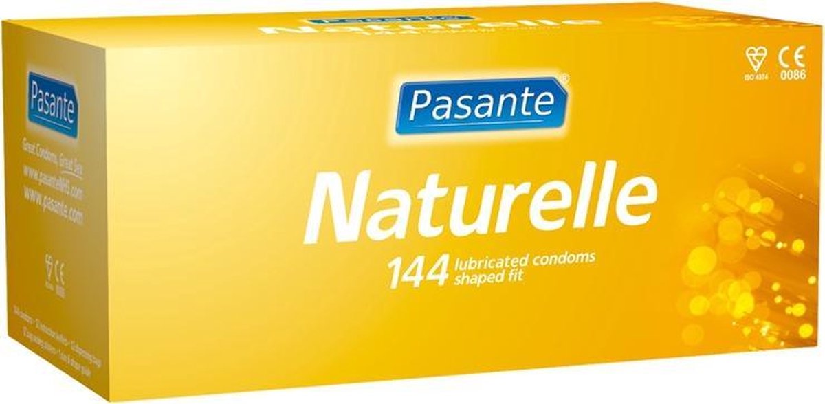 Pasante Naturelle - 144 stuks - Condooms