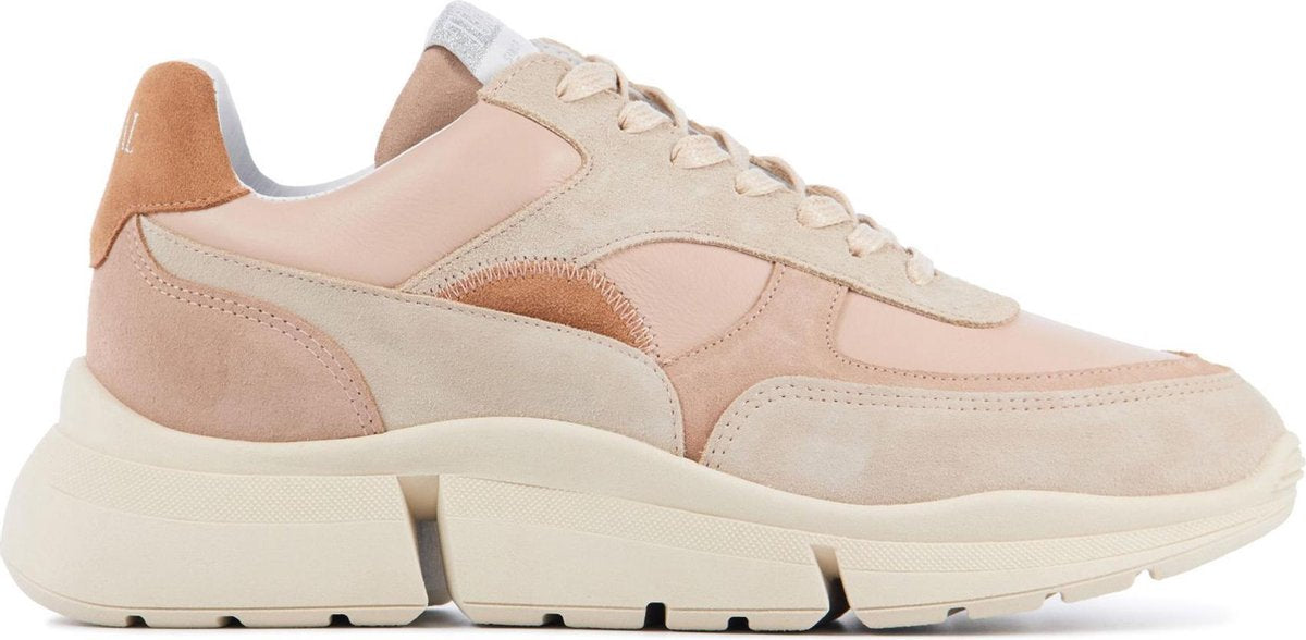 Toral Vrouwen Suède Lage sneakers / Damesschoenen 12664 - Beige - Maat 39