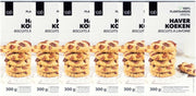 Voila Home Bakery | Haver Pecan Koekjes bakmix | Voordeelverpakking 6 pakjes | Vegan - 6x 300 gram