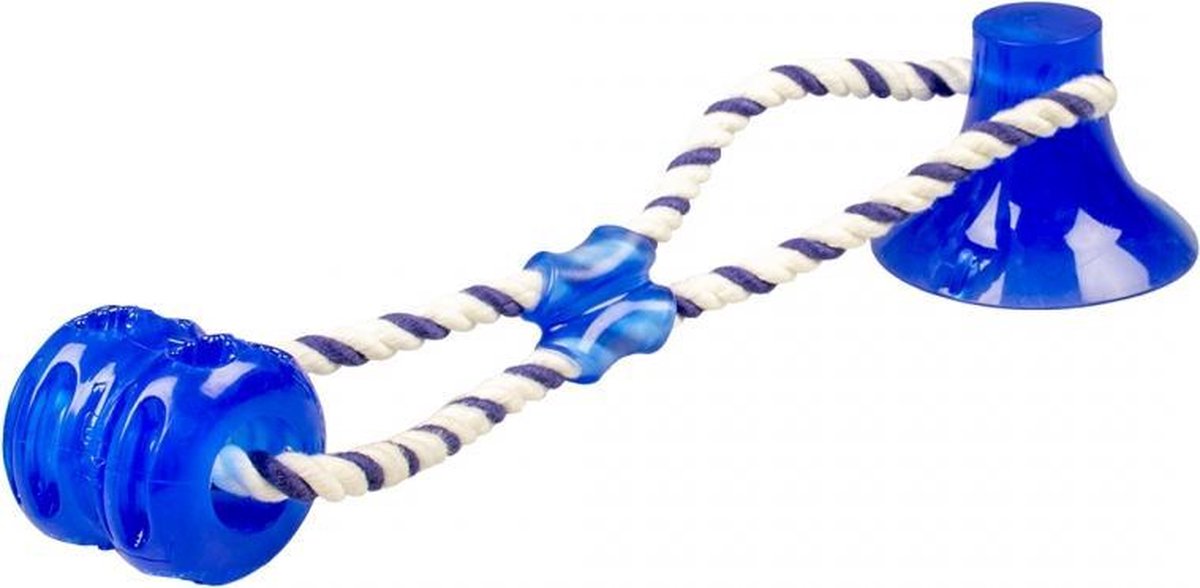 Duvo+ Tug `n chew toy Blauw 40x10