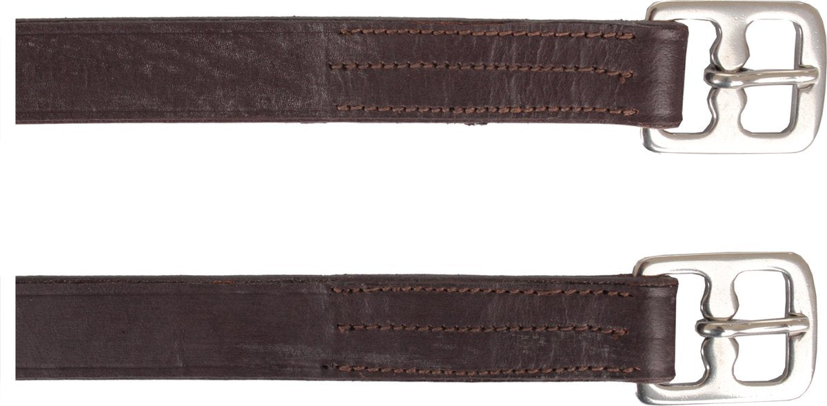 Horka Beugelriemen  - Black-silver - 165 Cm
