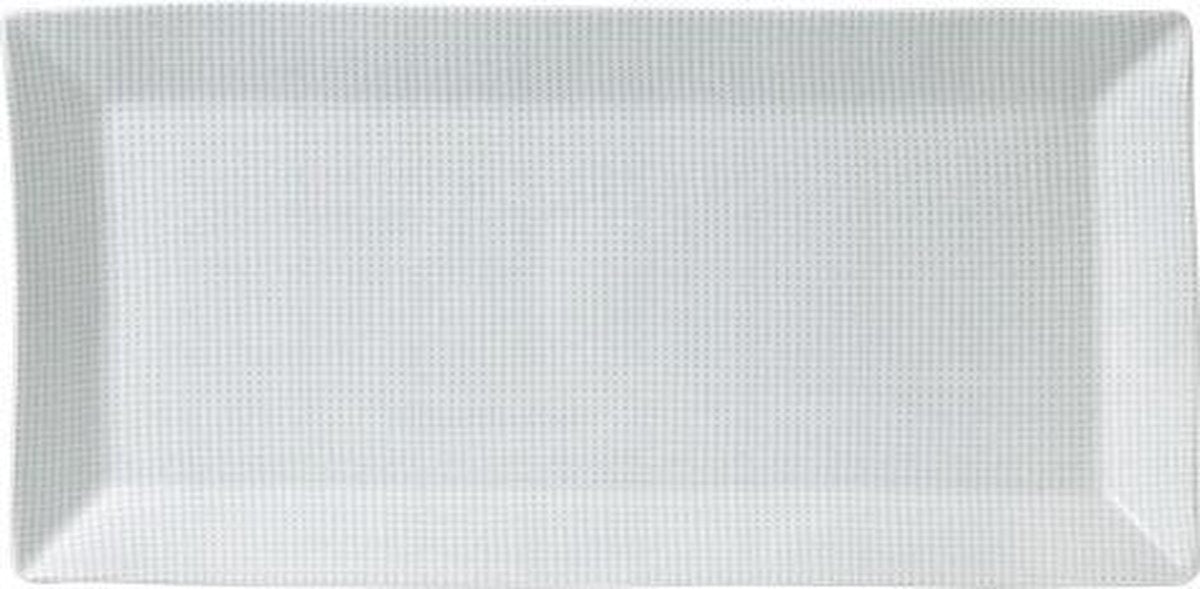 ROYAL DOULTON - Pacific Mint - Rechthoekige schaal 39cm Mint Dot
