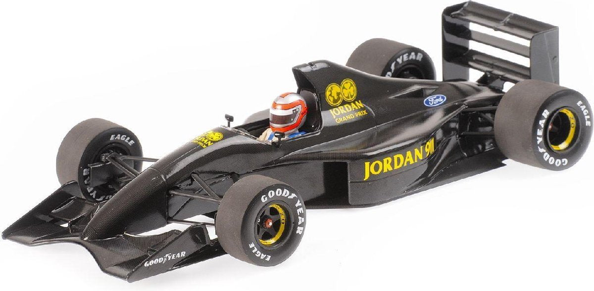 Formule 1 Jordan Ford 911 Watson F1 Testing S'stone 28.11.1990 - 1:18 - Minichamps