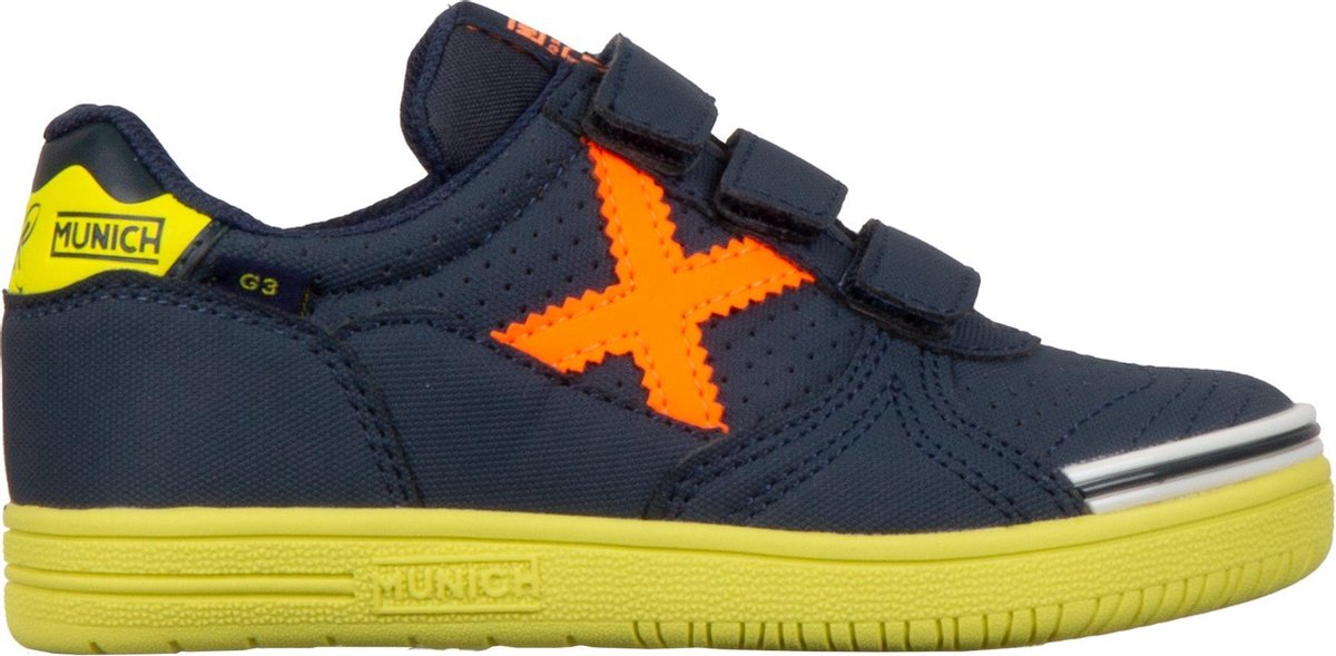 Munich jongens sneakers - Blauw - Maat 32