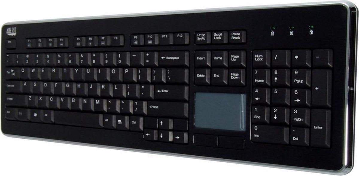 Adesso AKB-440UB toetsenbord USB QWERTY Zwart