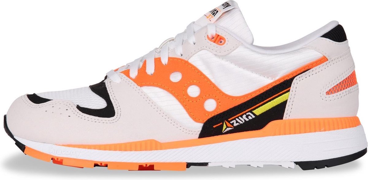 Saucony - Unisex Sneakers Azura White/Orange/Black - Wit - Maat 39