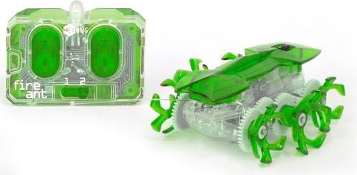 Hexbug Speelfiguur Fire Ant Junior Led 10 Cm Groen 2-delig