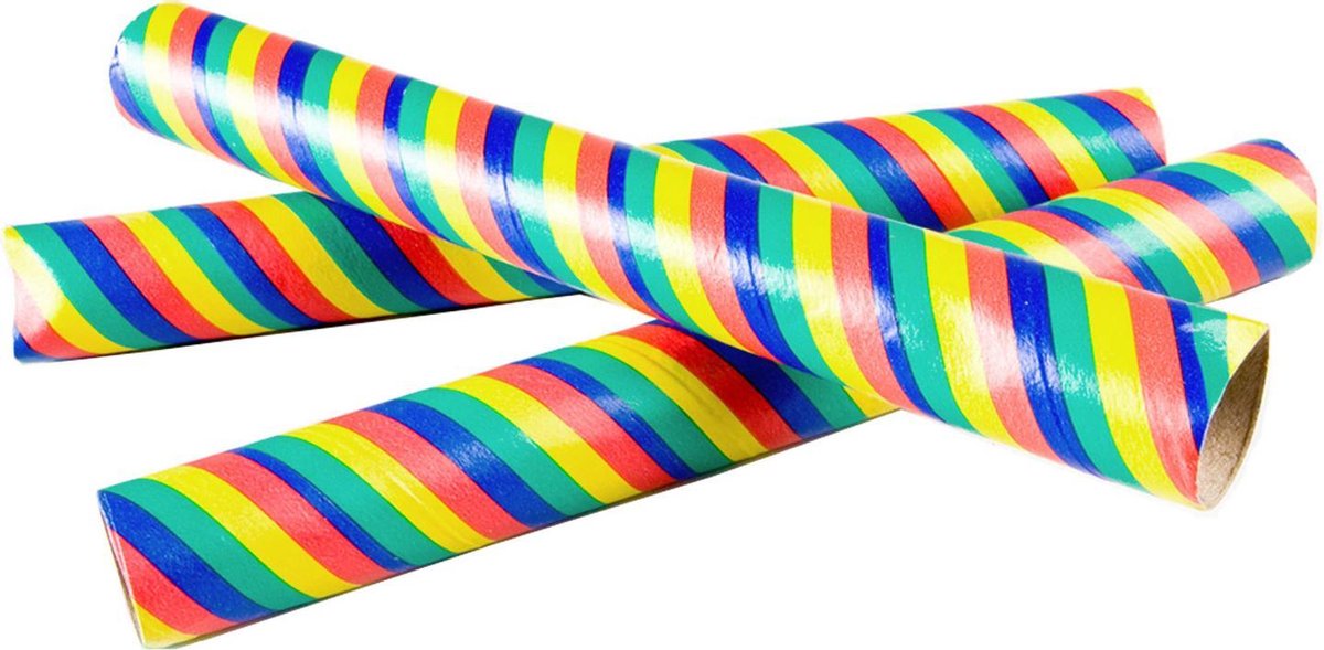 ARTIFETES - Set van 10 kleurrijke blaaspijpen - Decoratie > Ballen en blaaspijpen