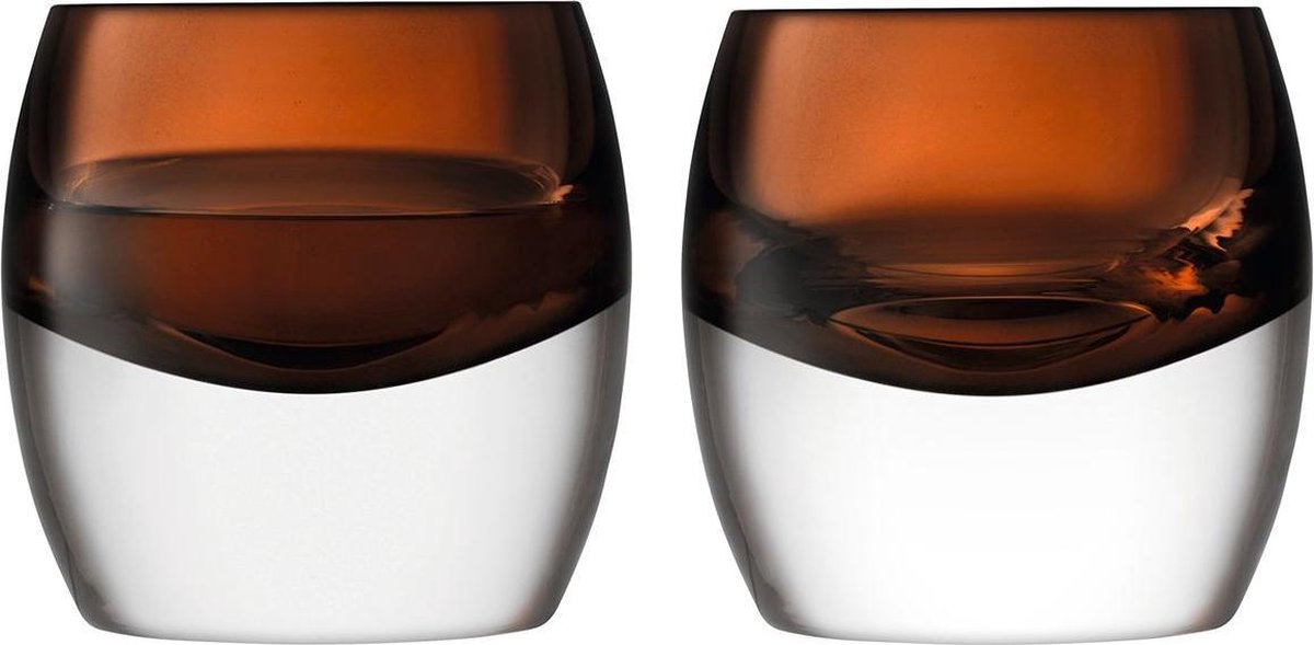 L.S.A. Whisky Club Glazen 230 ml - Set van 2 Stuks