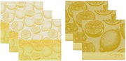 DDDDD Keukendoeken En Theedoeken Set Citrus Yellow (3+3 stuks)