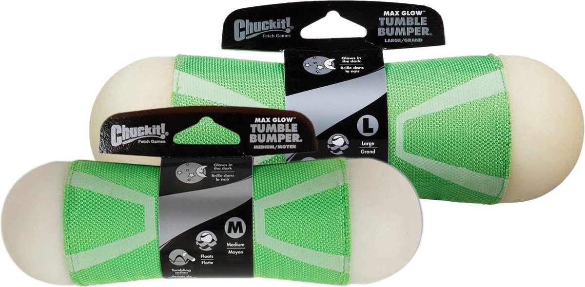Chuckit tumble bumper max glow