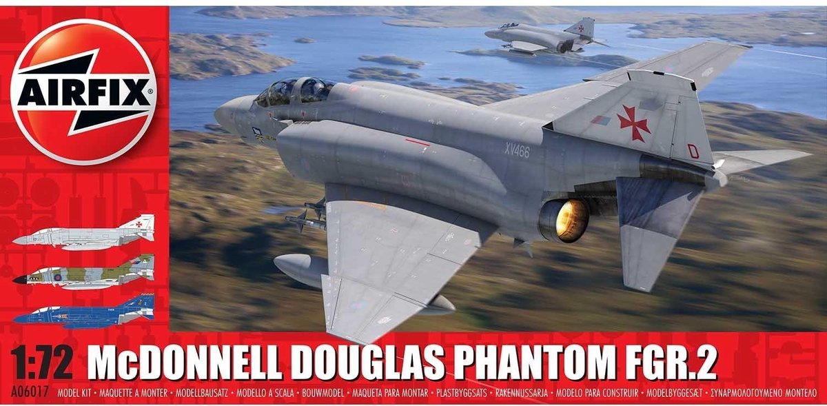 Airfix - Mcdonnell Douglas Fgr2 Phantom (Af06017)