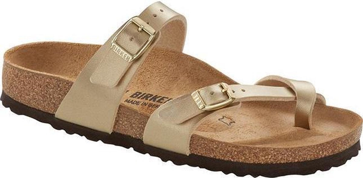 Birkenstock - Dames Sandalen Mayari Gold (regular) - Goud - Maat 36