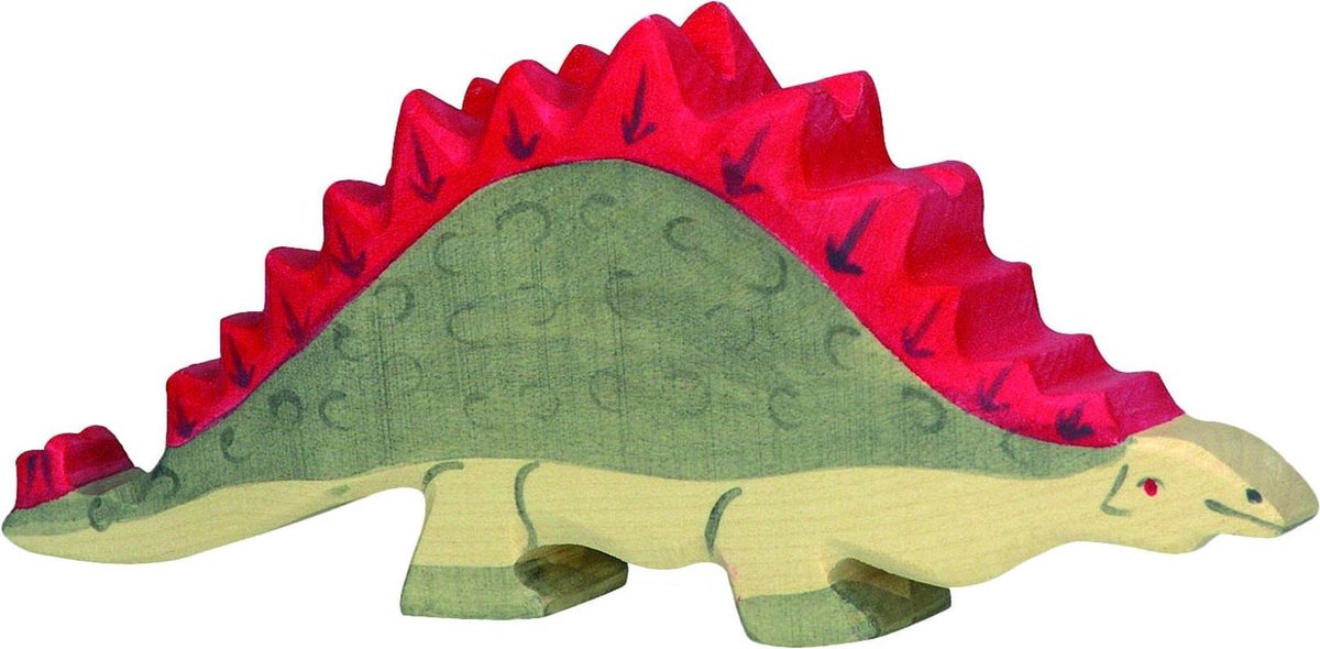 Holztiger Houten dinosaurus: stegosaurus