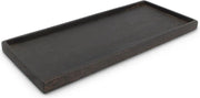 Salt&Pepper Serveerplank 30x13cm hout zwart Rural