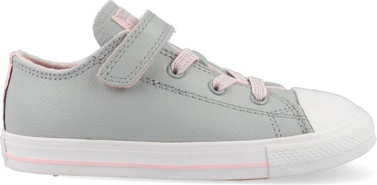 Converse All Stars Chuck Taylor 1V-OX 766288C Grijs / Roze / Wit-19