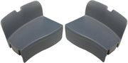 Afdekkapjes Axa Defender - zilver (set)