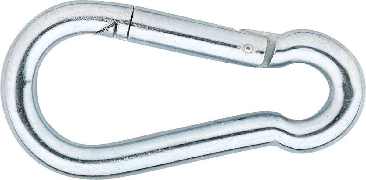 Dulimex Karabijnhaak 248-10E C-DIN 5299 verzinkt 140 x 12mm 8000.002.4512