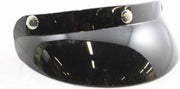 Helm zonneklep glans zwart
