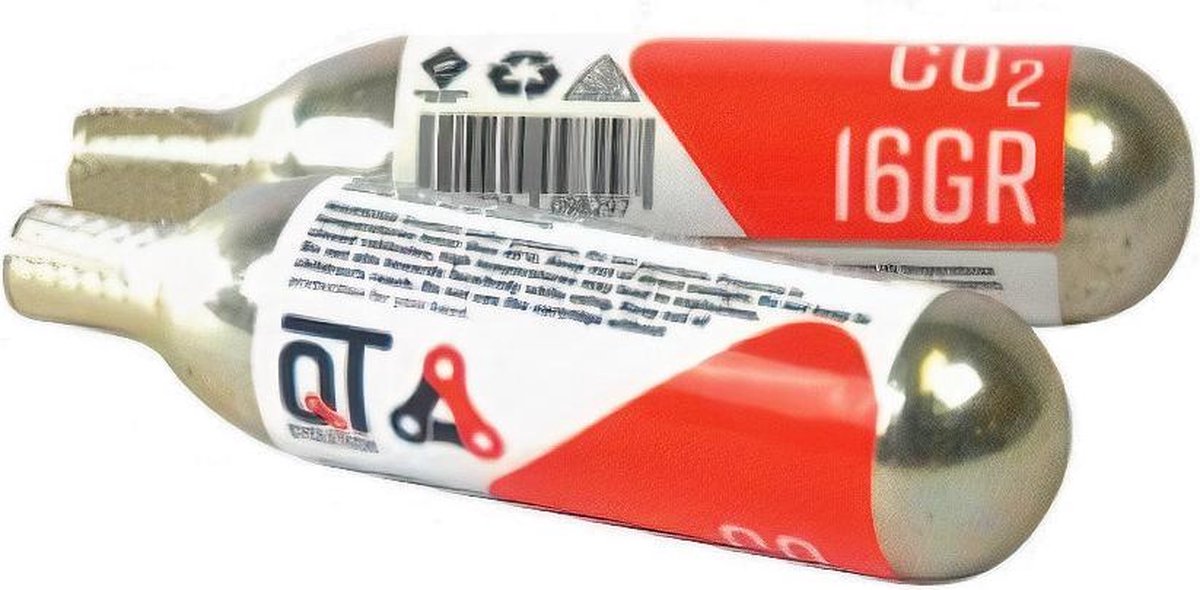 Qt cycle tech co2 patroon 16 gram zonder draad