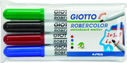 Giotto Box of 4 whiteboard markers Robercolor tip 4mm 