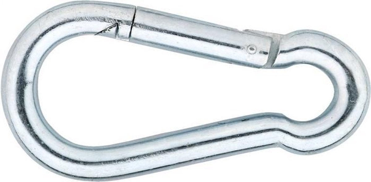 Dulimex - KARABIJNHAAK - 060X06MM - VERZINKT - PER ST.