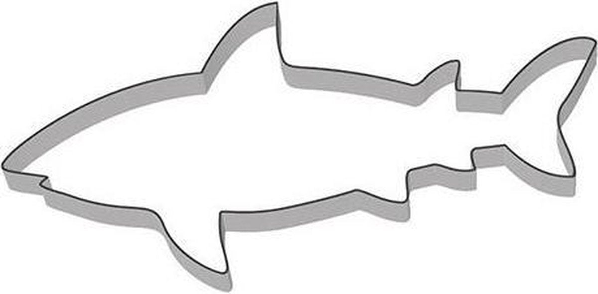 Uitsteker RVS - haai - 8cm - St�dter
