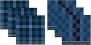 DDDDD Keukendoeken En Theedoeken Set Feller Blue (3+3 stuks)