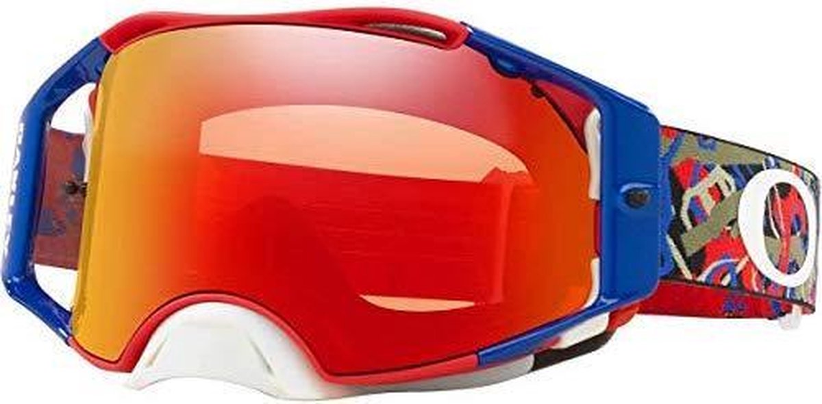 Sportbrillenshop - Oakley Airbrake MX Camo Vine Jungle RWB/ Prizm MX Torch - OO7046-80