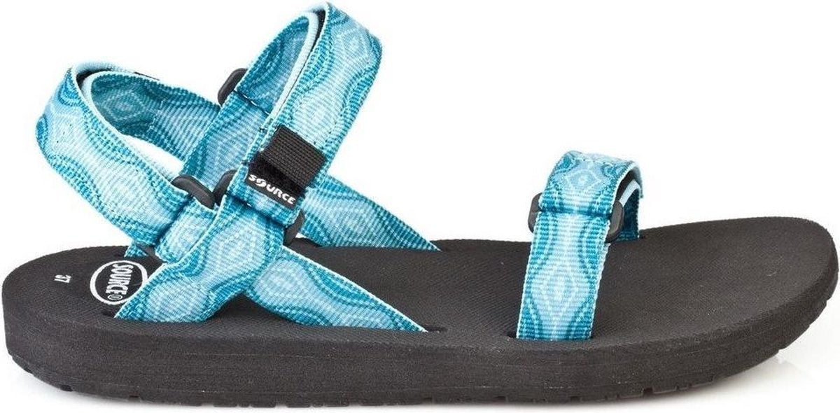 Source Sandalen Classic Dames Eva/polyester Lichtblauw Mt 36
