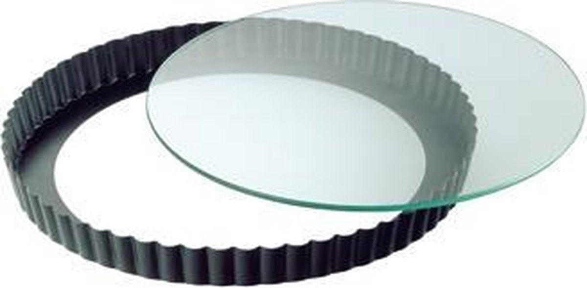 KAISER Inspiration quiche pan 28 cm with glass-lifting bottom