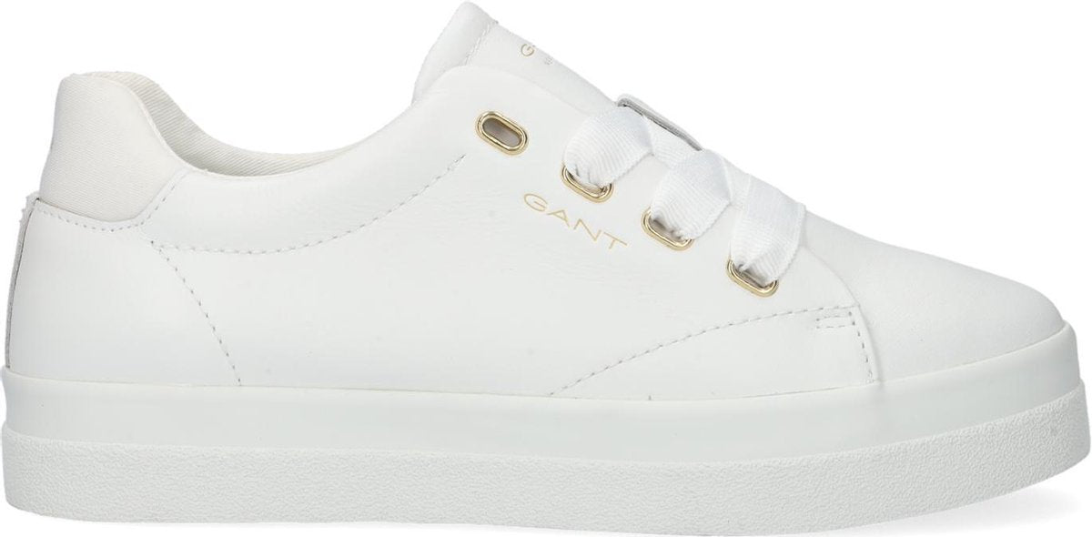 Gant AVONA 22531537 - Volwassenen Lage sneakers - Kleur: Wit/beige - Maat: 40