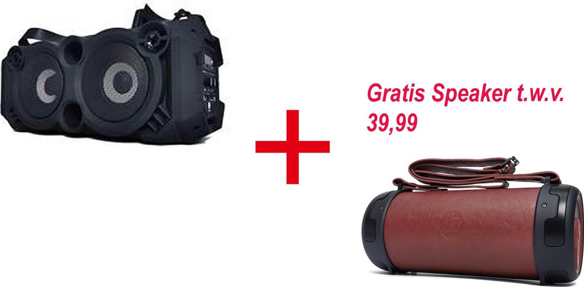 Lesenz LZ Bluesenz Urban bluetooth speaker + Gratis LZ Hype Speaker