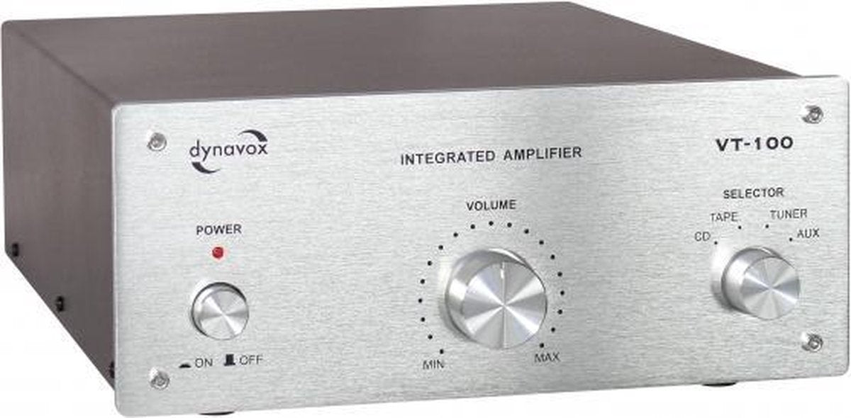 Dynavox VT-100 Zilver audio versterker