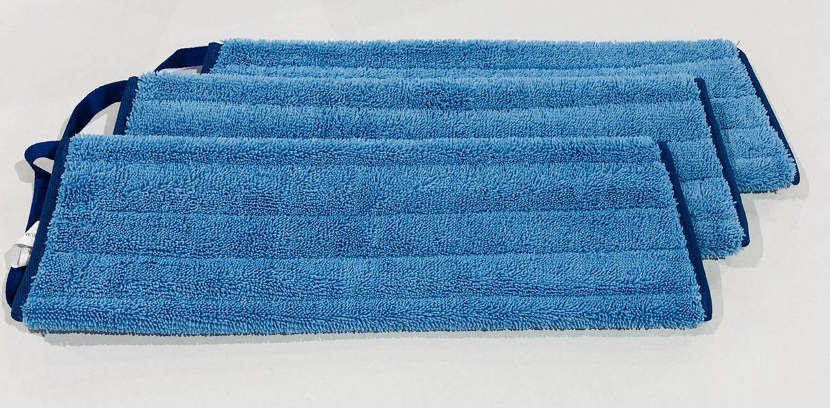 3 stuks dweilen vloermoppen 45x15cm microvezel