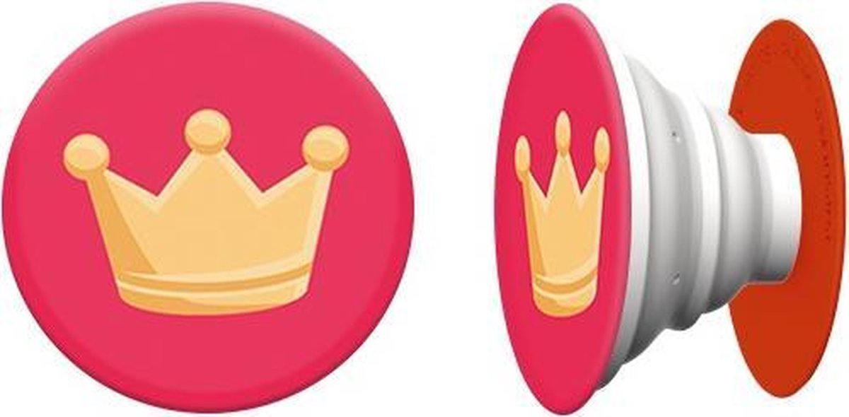 Popsocket Musical.ly Crown Red
