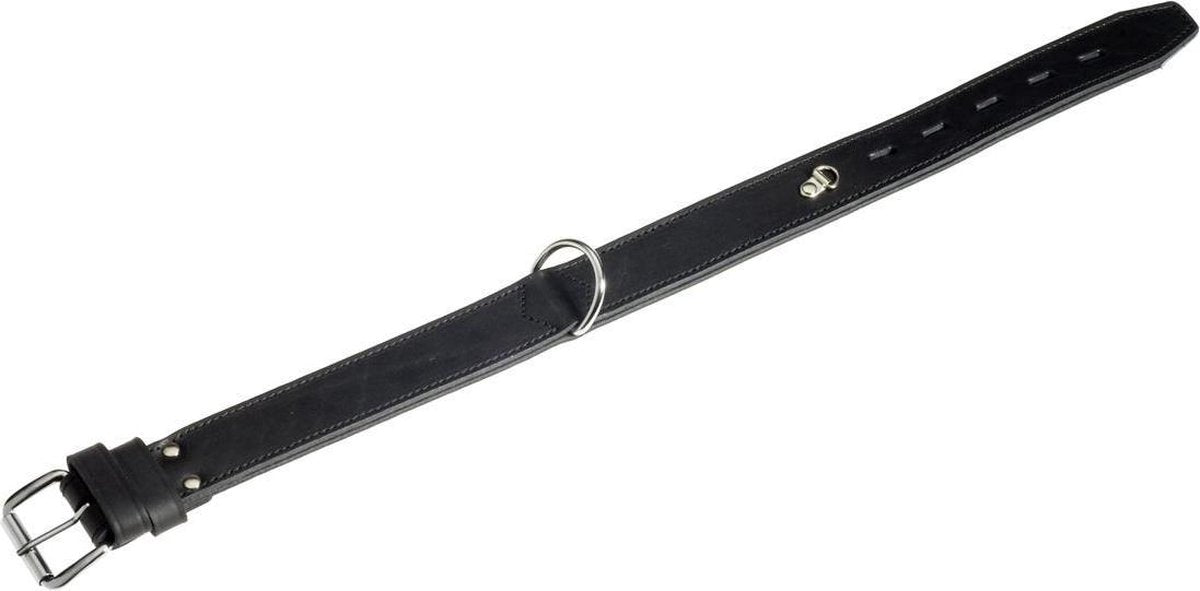 Flamingo Halsband Rondo Geniet Zwart - Zwart - 55 cm x 35 mm