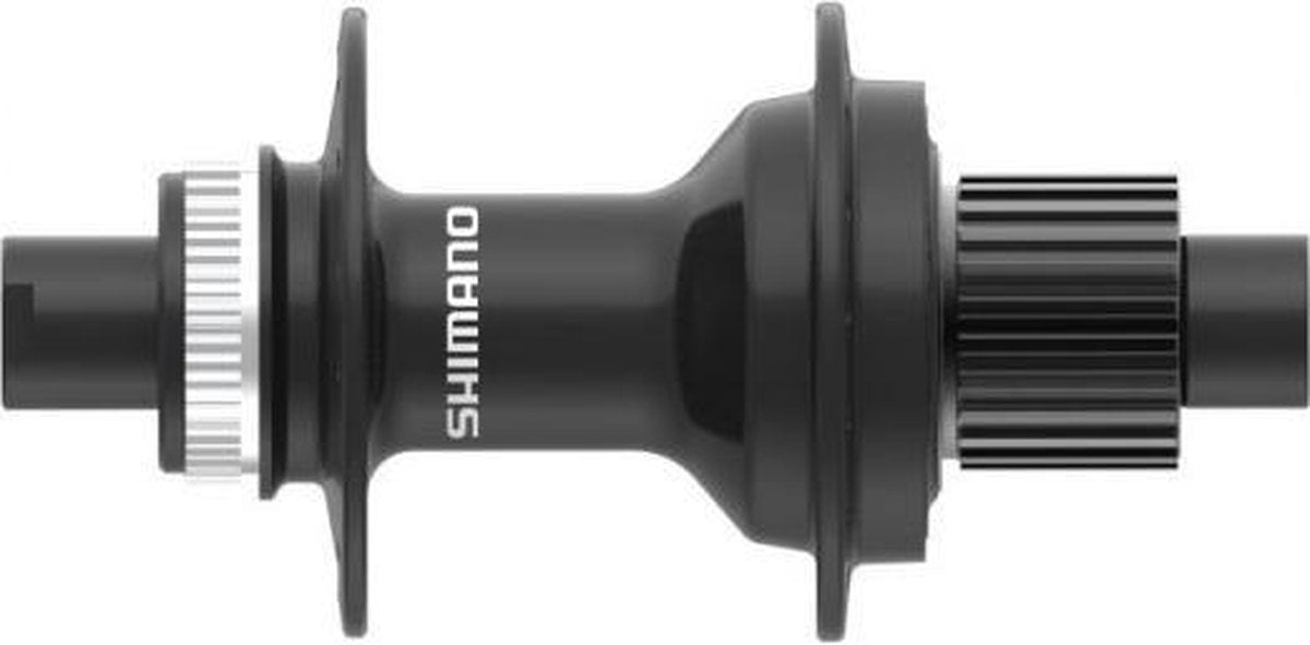 Achternaaf Shimano FH-MT401 - 12 speed - Center Lock - 148 mm inbouwbreedte - 36 gaats met 12 mm steekas - zwart