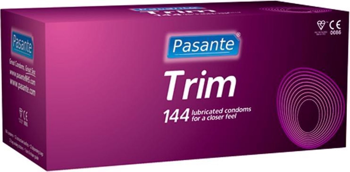 Pasante Trim - 144 stuks - Condooms