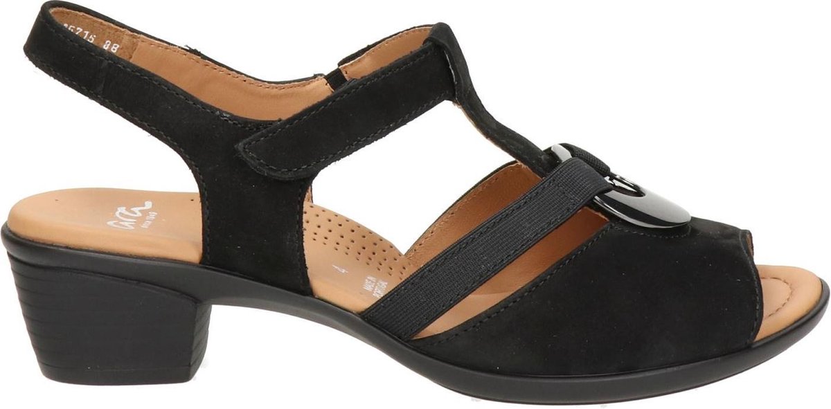 Ara dames sandaal - Zwart - Maat 38
