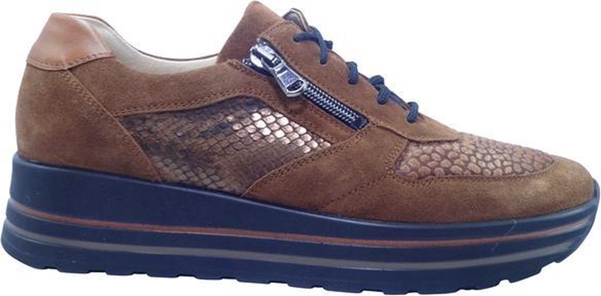 Waldlaufer Veterschoen 758H02 400 260 Cognac Wijdte H