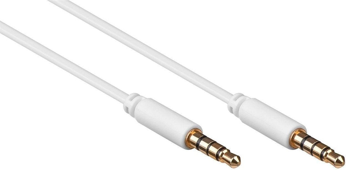 Goobay 63833 audio kabel 3 m 3.5mm Wit