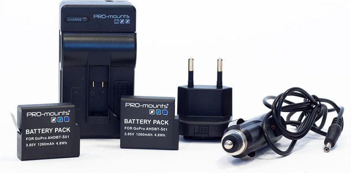 PRO-mounts Battery Kit Hero5/6/7