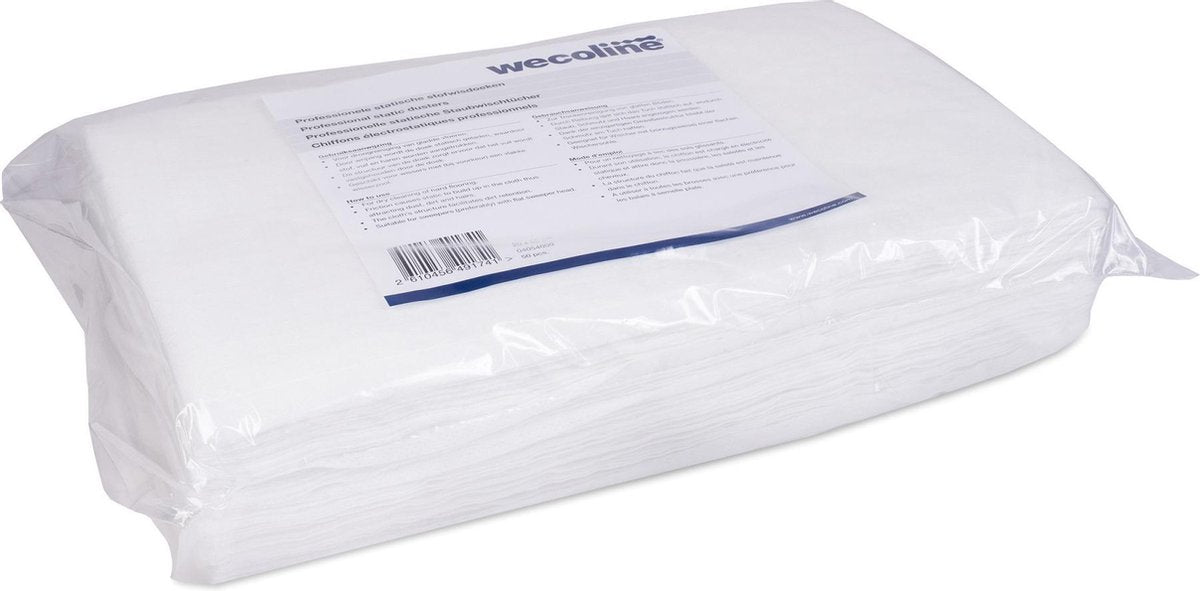 Stofwisdoek statisch wit 60 x 20 cm 50 stuks