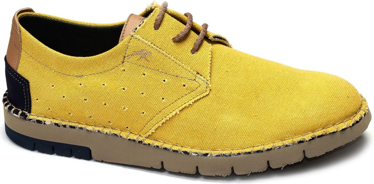 FLUCHOS F0560 Veterschoen geel vegan maat 44