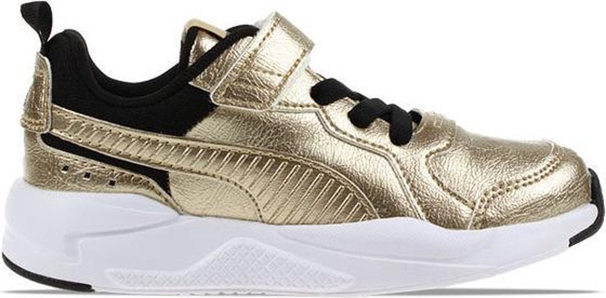PUMA X-Ray Metallic AC PS Sneakers - Puma Team Gold-Puma Team Gold-Puma Black - Maat 33