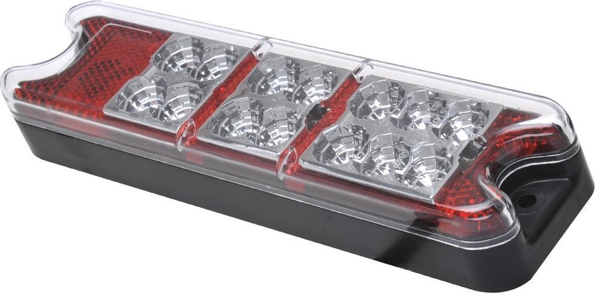 Achterlicht 4 functies 192x51mm 18LED