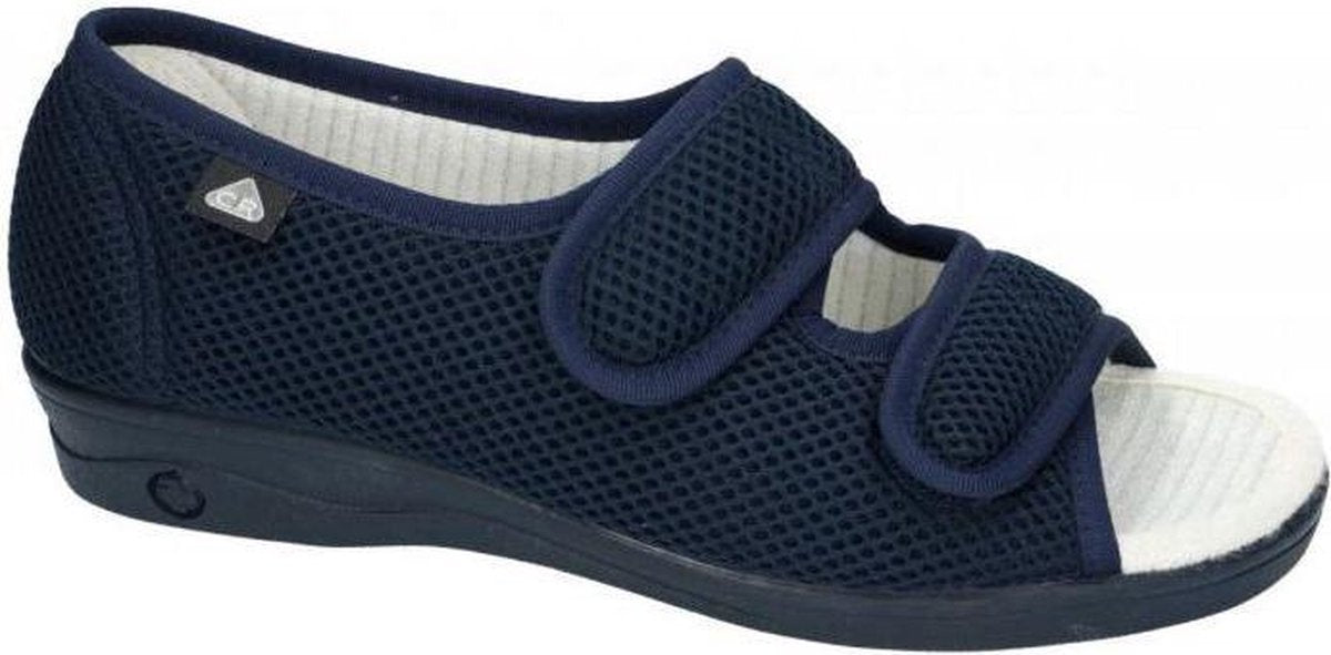 Celia Ruiz -Dames -  blauw donker - pantoffels - maat 37