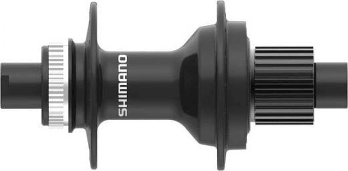 Achternaaf Shimano FH-MT401 - 12 speed - Center Lock - 142 mm inbouwbreedte - 36 gaats met 12 mm steekas - zwart